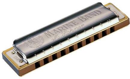 Hohner 1896/20 Harmo Marine Band 10 Tr B - Armónica cromática - Main picture