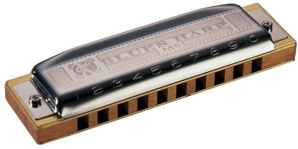 Armónica cromática Hohner MS Blues Harp - en Do