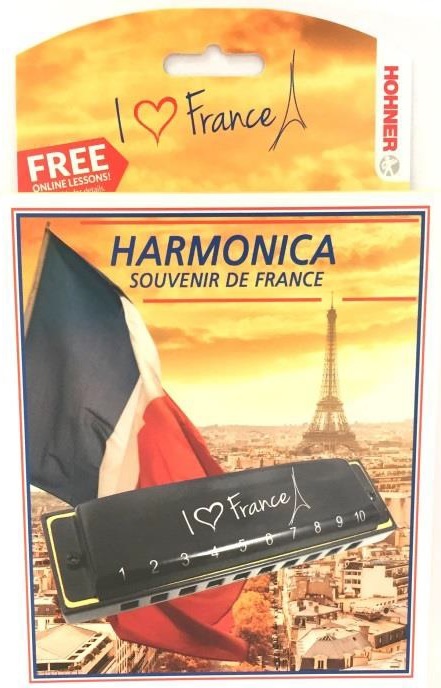 Hohner 559/20 Souvenir I Love France - Armónica cromática - Main picture