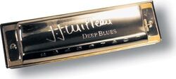 Armónica cromática Hohner MS JJ Milteau Deep blues - en Do