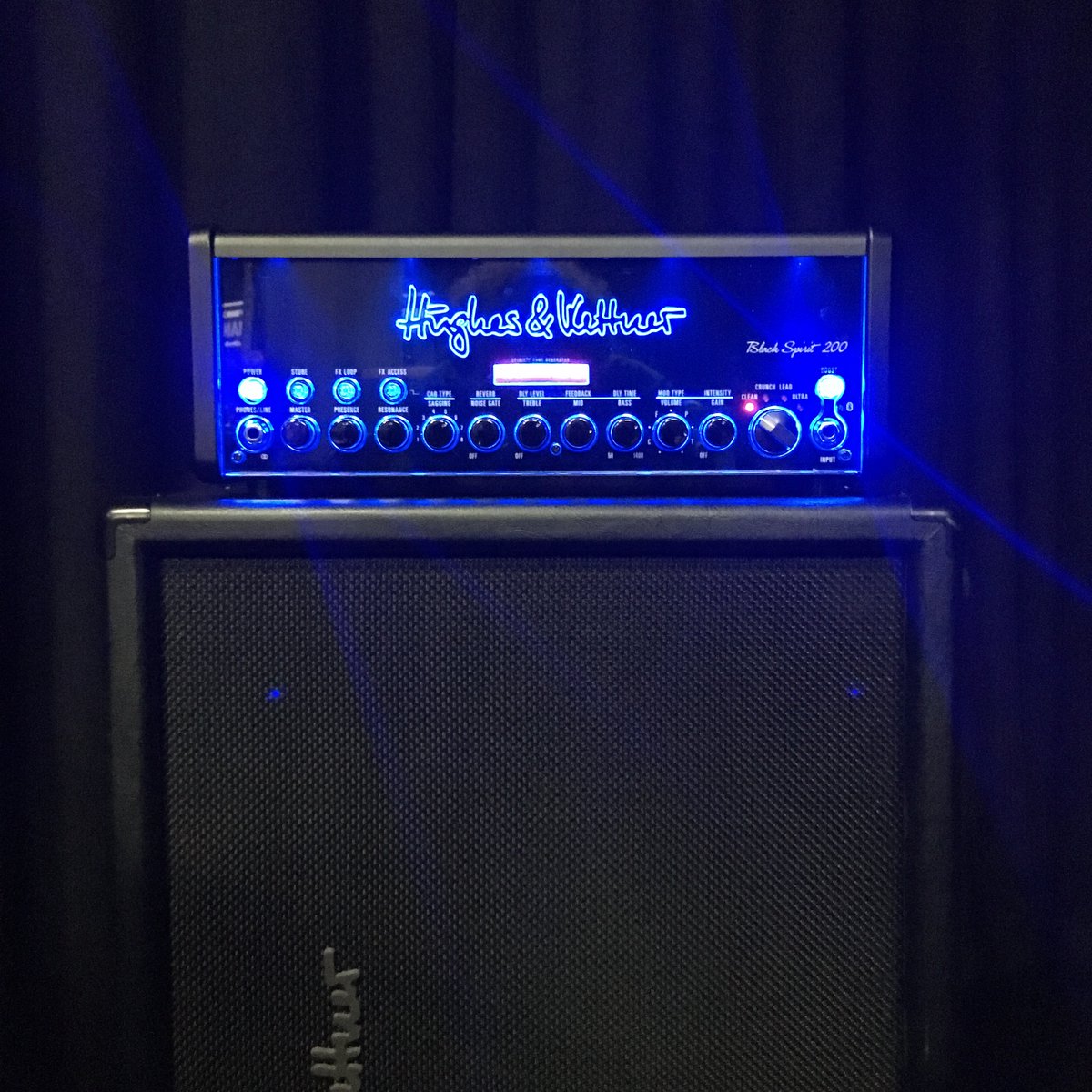 Hughes & Kettner Black Spirit 200 Head 2-20-200w - Cabezal para guitarra eléctrica - Variation 3