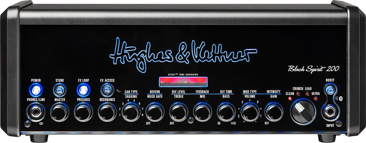 Hughes & Kettner Black Spirit 200 Head 2-20-200w - Cabezal para guitarra eléctrica - Main picture