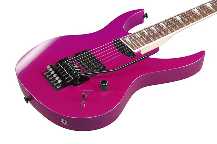Ibanez 540piii Pn Genesis Ltd Jap Hst Fr Rw - Purple Neon - Guitarra electrica metalica - Variation 2