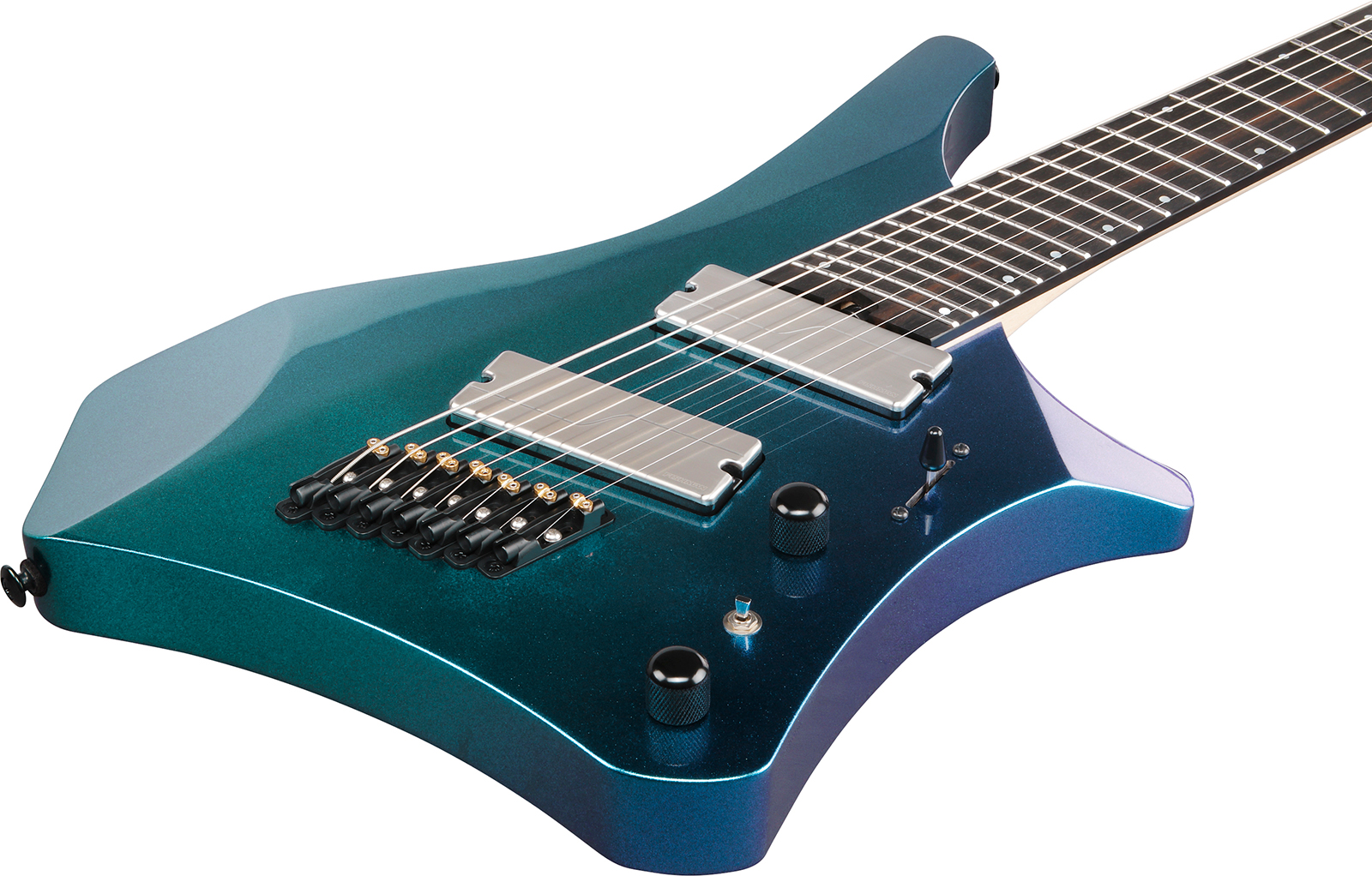 Ibanez A527 Nsh Alpha 7c Multiscale 2h Fishman Fluence Eb - Nebula Shift - Guitarra electrica metalica - Variation 2