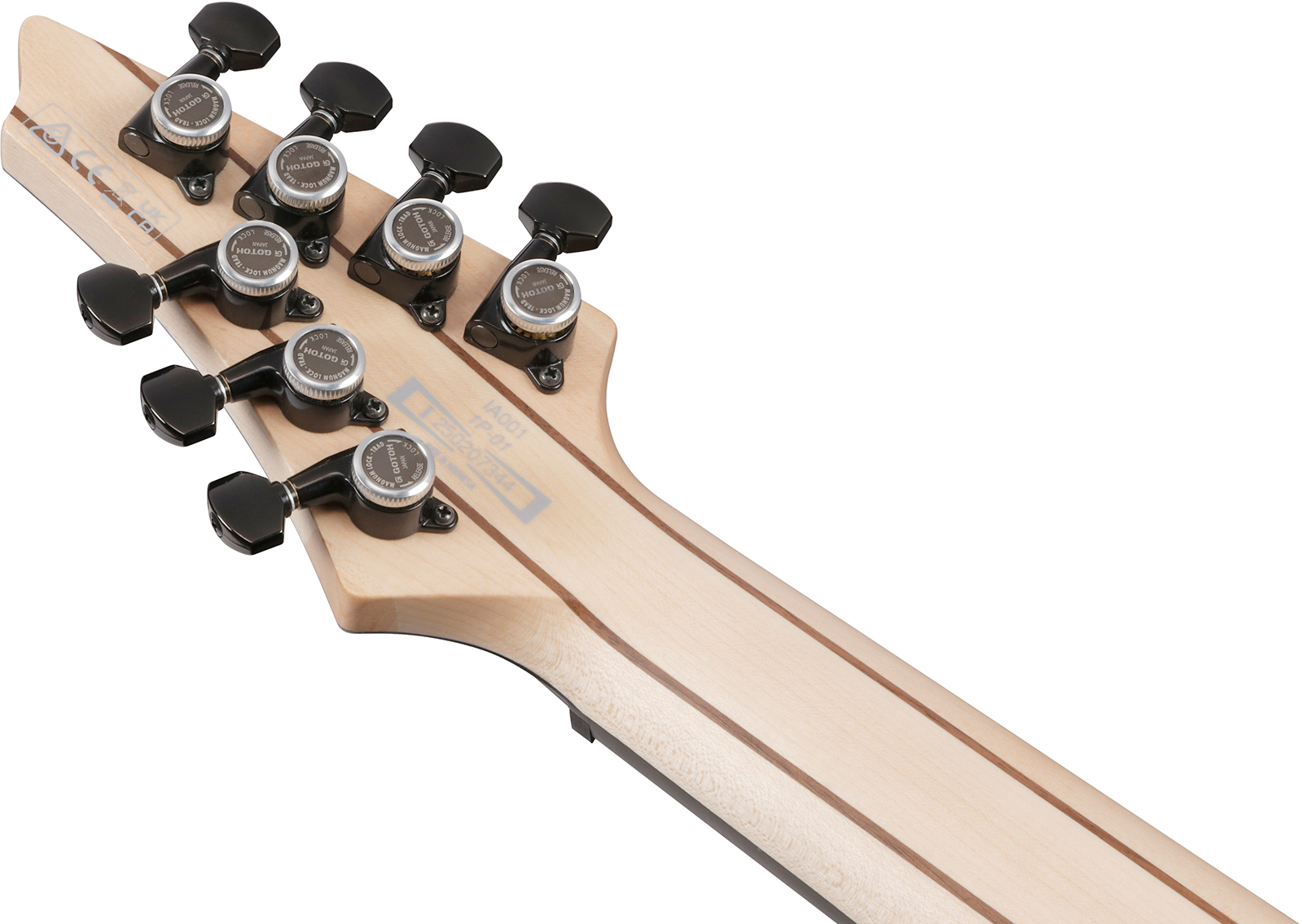 Ibanez A527 Nsh Alpha 7c Multiscale 2h Fishman Fluence Eb - Nebula Shift - Guitarra electrica metalica - Variation 4