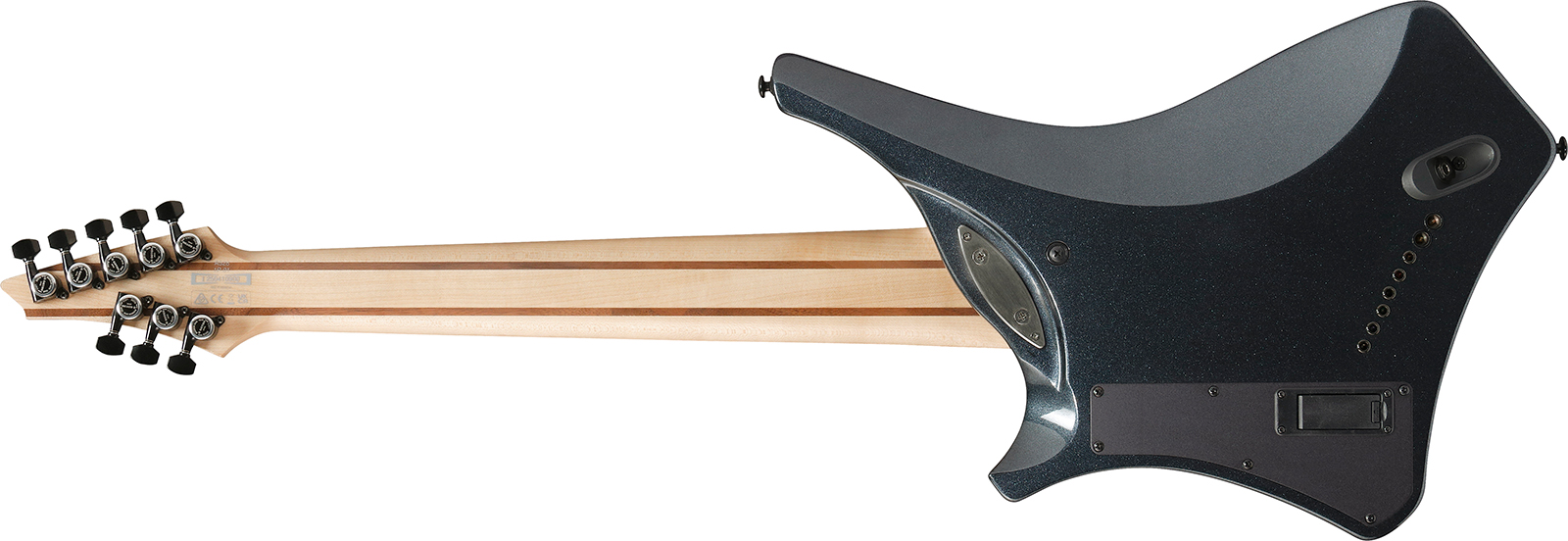 Ibanez A528 Ipt Alpha 8c Multiscale 2h Fishman Fluence Eb - Iron Pewter - Guitarra electrica metalica - Variation 1