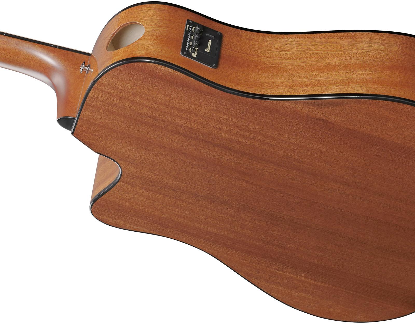 Ibanez Aad51ce Dvs Advanced Dreadnought Cw Epicea Sapele Pur - Dark Violin Sunburst - Guitarra folk - Variation 5