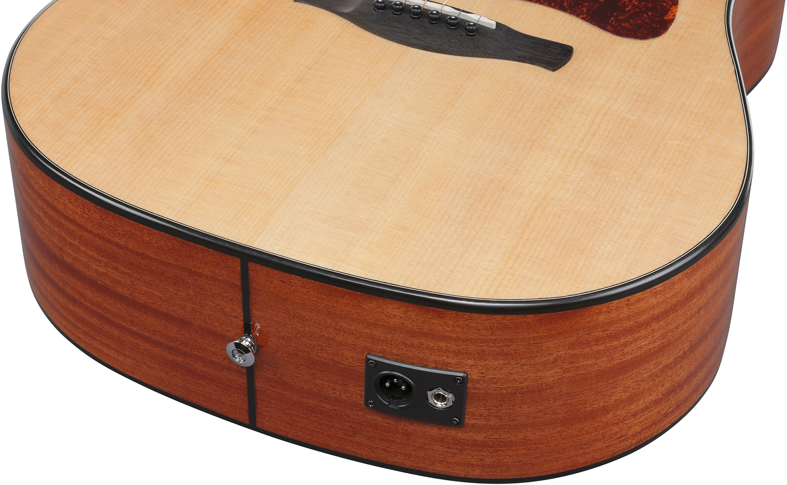 Ibanez Aad51ce Nt Advanced Dreadnought Cw Epicea Sapele Pur - Natural - Guitarra folk - Variation 3