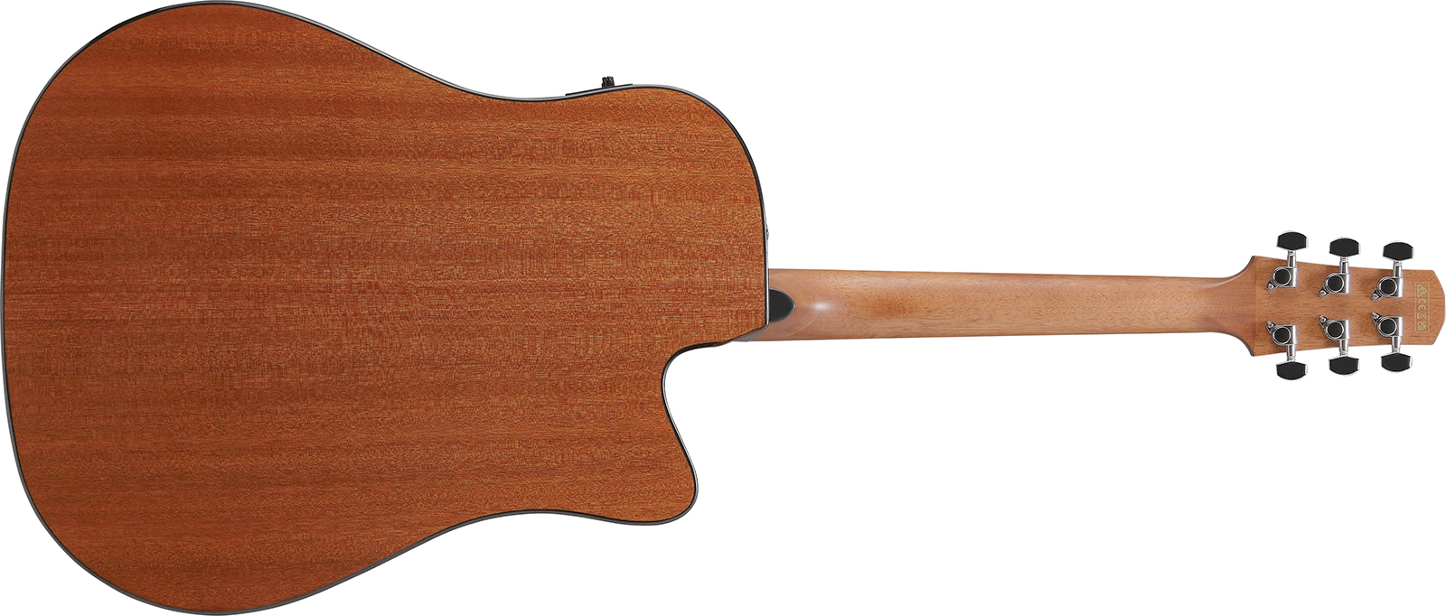 Ibanez Aad51lce Dvs Lh Advanced Dreadnought Cw Gaucher Epicea Sapele Pur - Dark Violin Sunburst - Guitarra folk - Variation 1