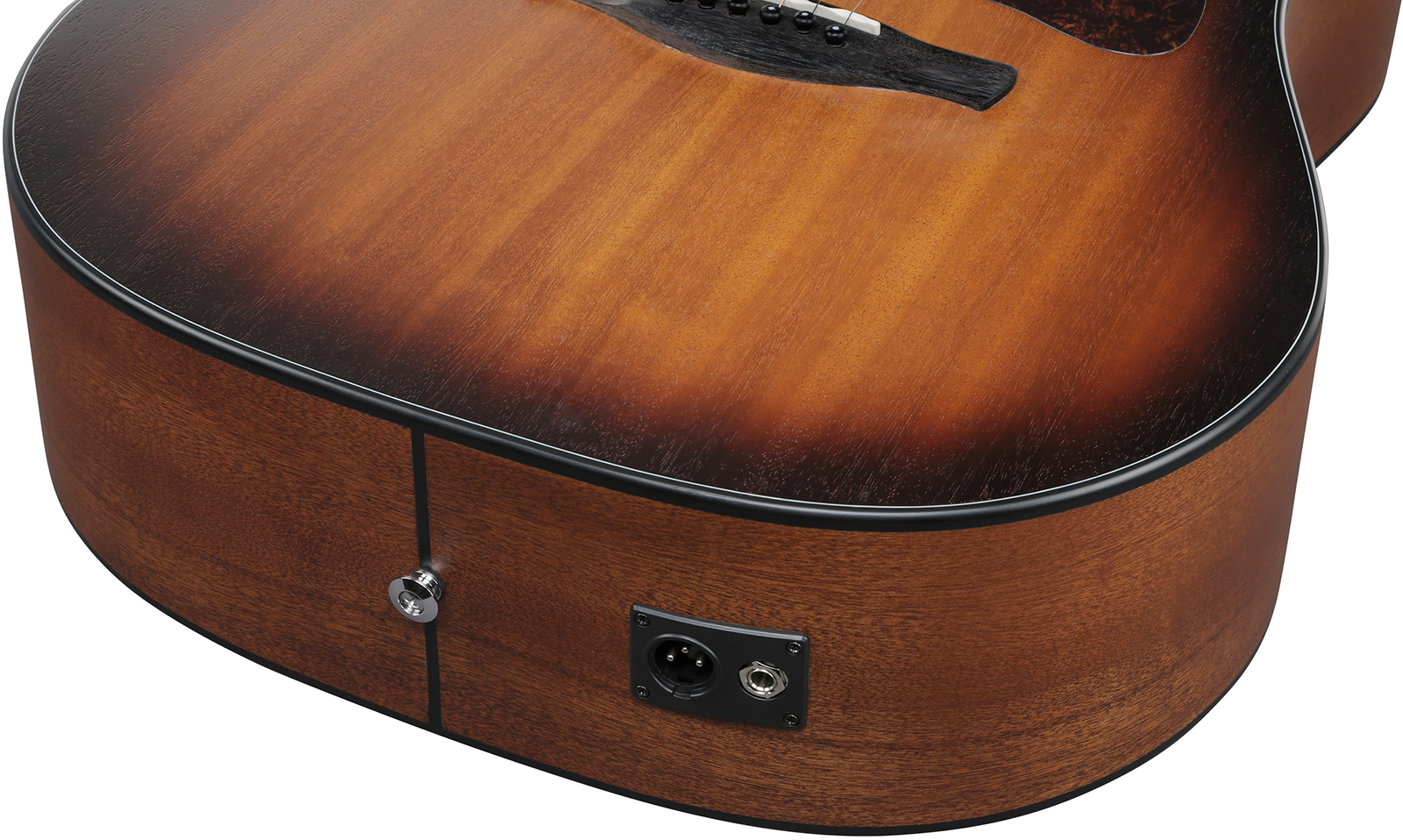 Ibanez Aad54e Omh Advanced Dreadnought Cw Acajou Sapele Pur - Open Pore Mahogany - Guitarra folk - Variation 3