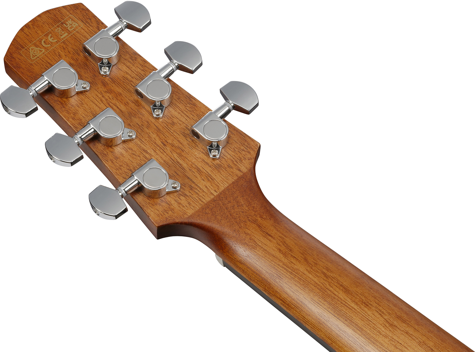 Ibanez Aad70ce Tbn Advanced Dreadnought Cw Epicea Ebene Pur - Transparent Charcoal Burst - Guitarra folk - Variation 6