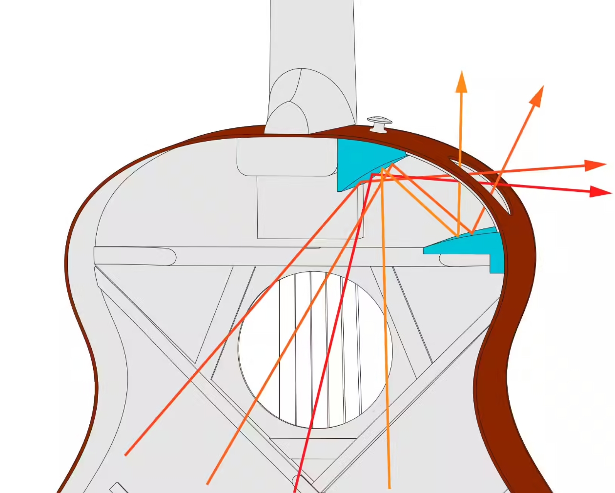 Ibanez Aam370e Oaw Advanced Auditorium Epicea Erable Mn - Open Pore Antique White - Guitarra folk - Variation 5