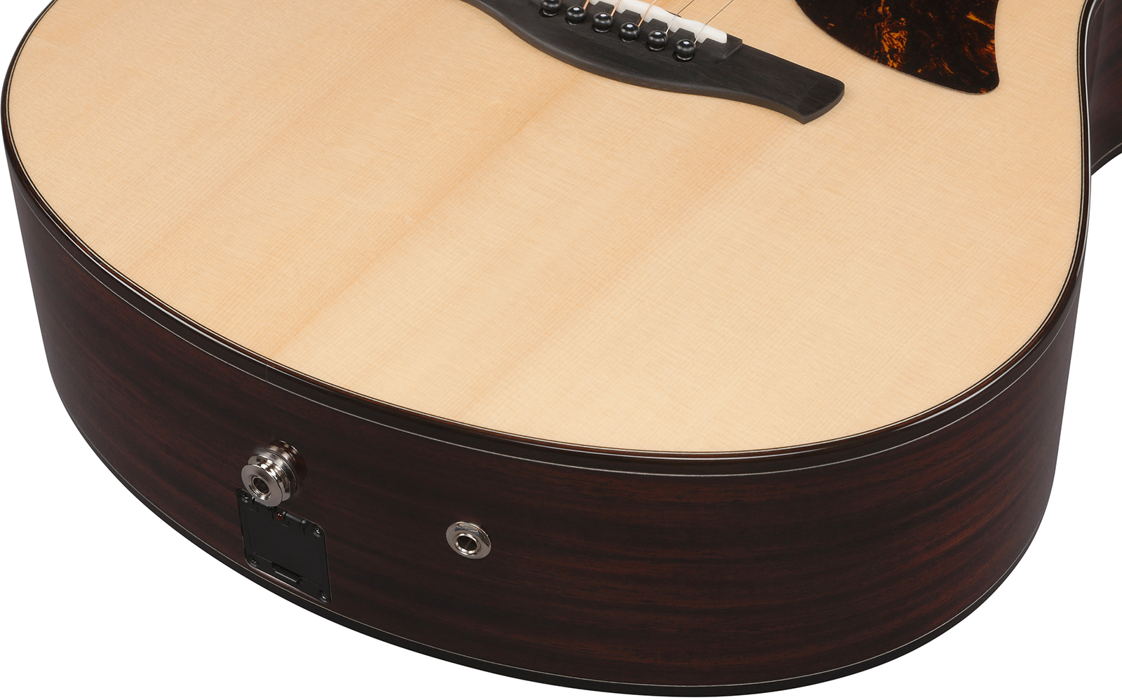 Ibanez Aam380ce Nt Advanced Auditorium Cw Epicea Palissandre Eb - Natural - Guitarra folk - Variation 5