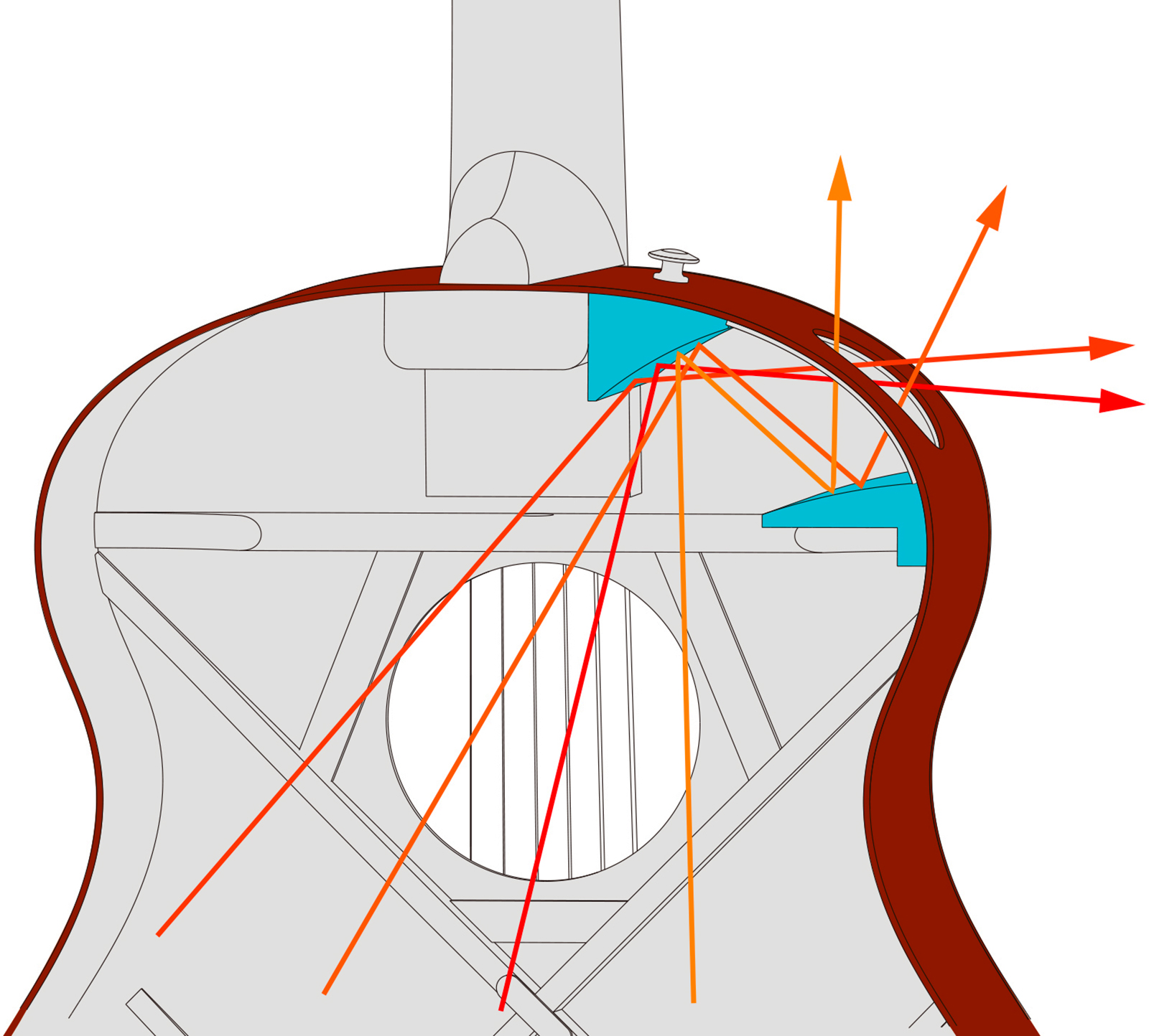 Ibanez Aam380ce Nt Advanced Auditorium Cw Epicea Palissandre Eb - Natural - Guitarra folk - Variation 8