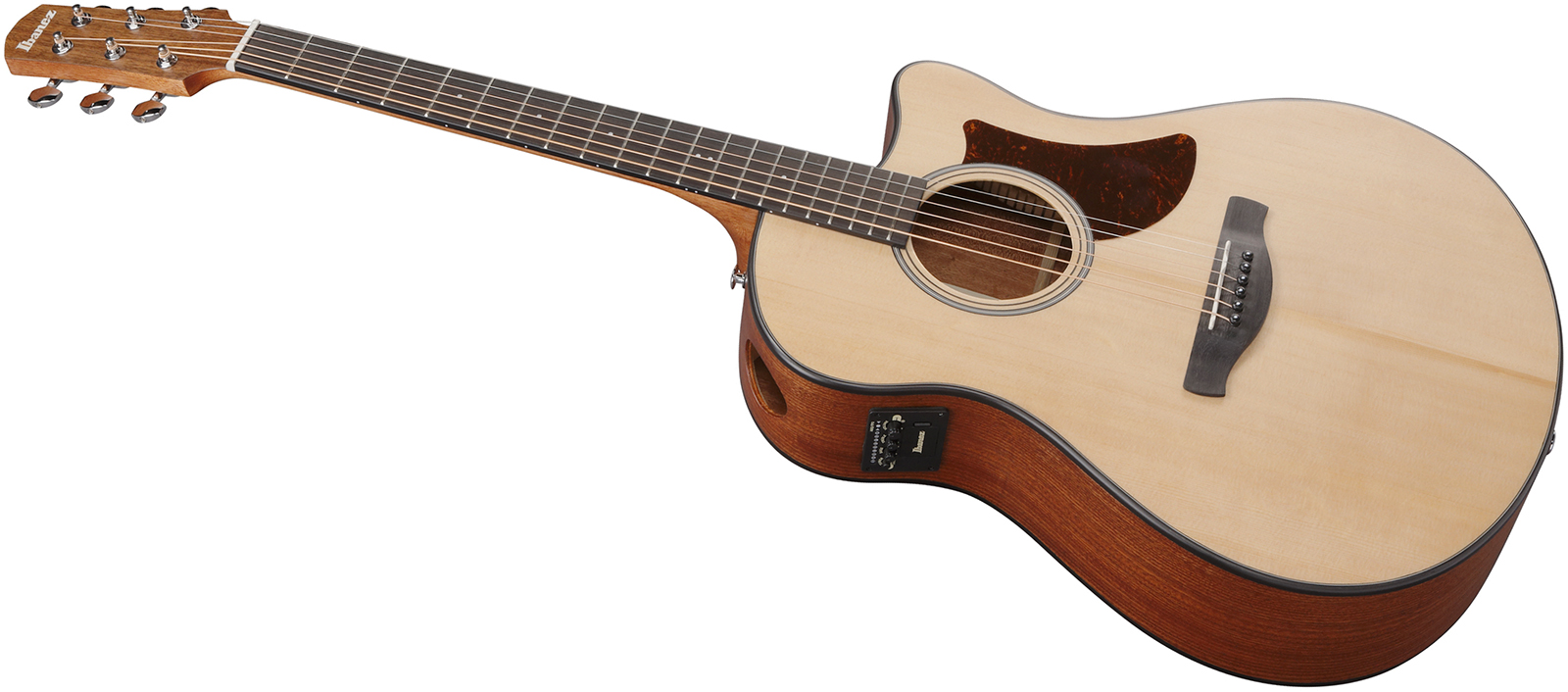 Ibanez Aam50ce Opn Auditorium Cw Epicea Sapele Pur - Open Pore Natural - Guitarra folk - Variation 2