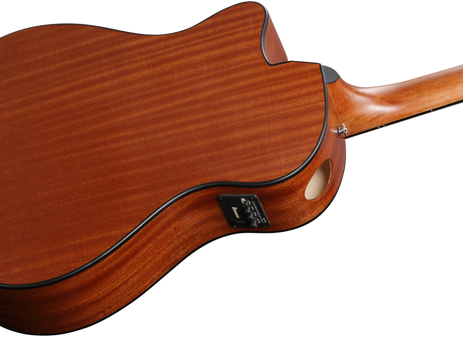 Ibanez Aam50ce Opn Auditorium Cw Epicea Sapele Pur - Open Pore Natural - Guitarra folk - Variation 5
