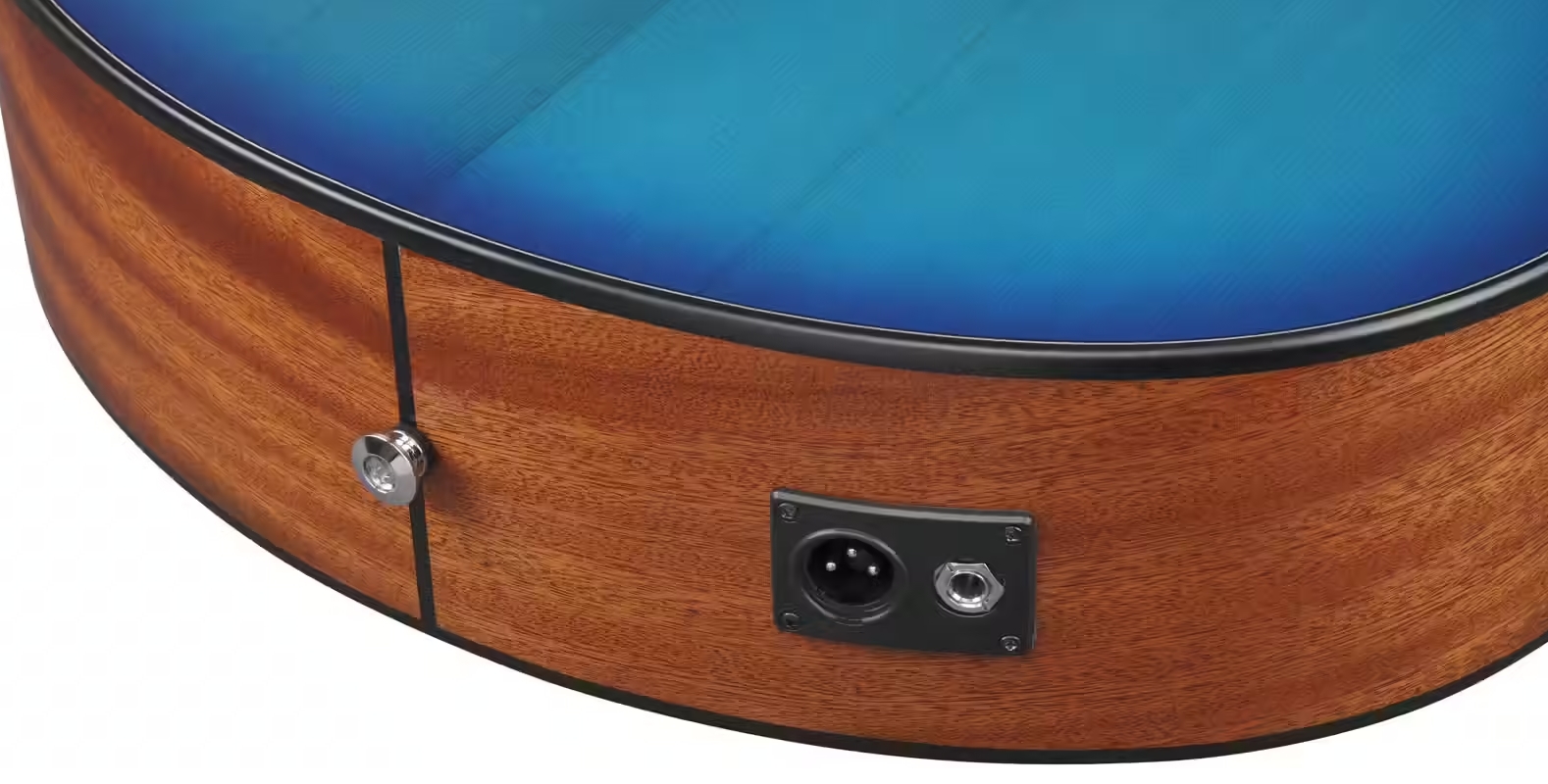 Ibanez Aam50ce Sbo Advanced Auditorium Cw Epicea Sapele Pur - Sapphire Blue Burst Open Pore - Guitarra folk - Variation 3