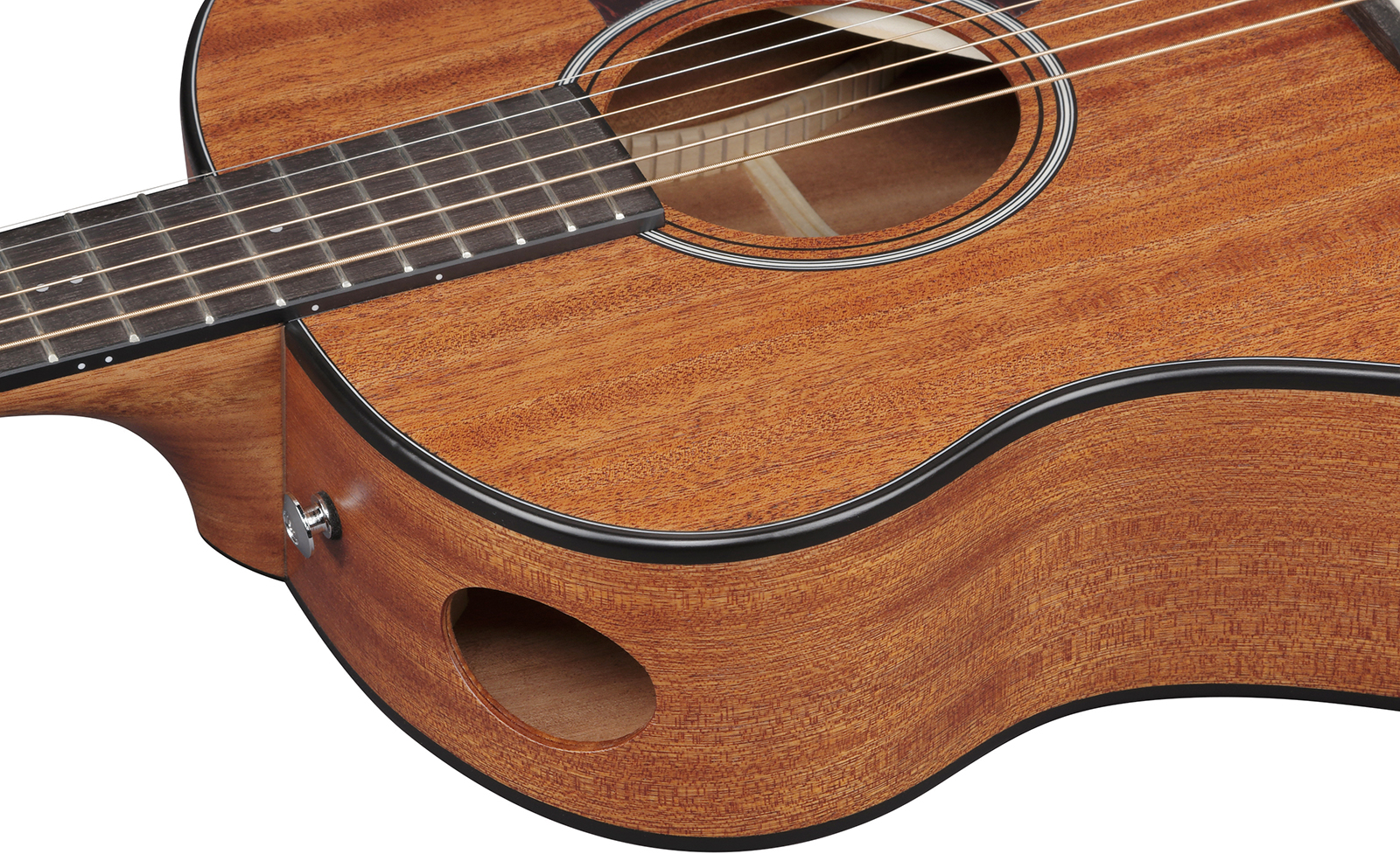 Ibanez Aam54 Opn Advanced Auditorium Tout Sapele Pur - Open Pore Natural - Guitarra folk - Variation 3