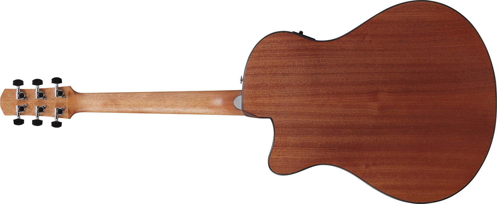 Ibanez Aam54ce Opn Auditorium Cw Tout Sapele Pur - Open Pore Natural - Guitarra folk - Variation 1