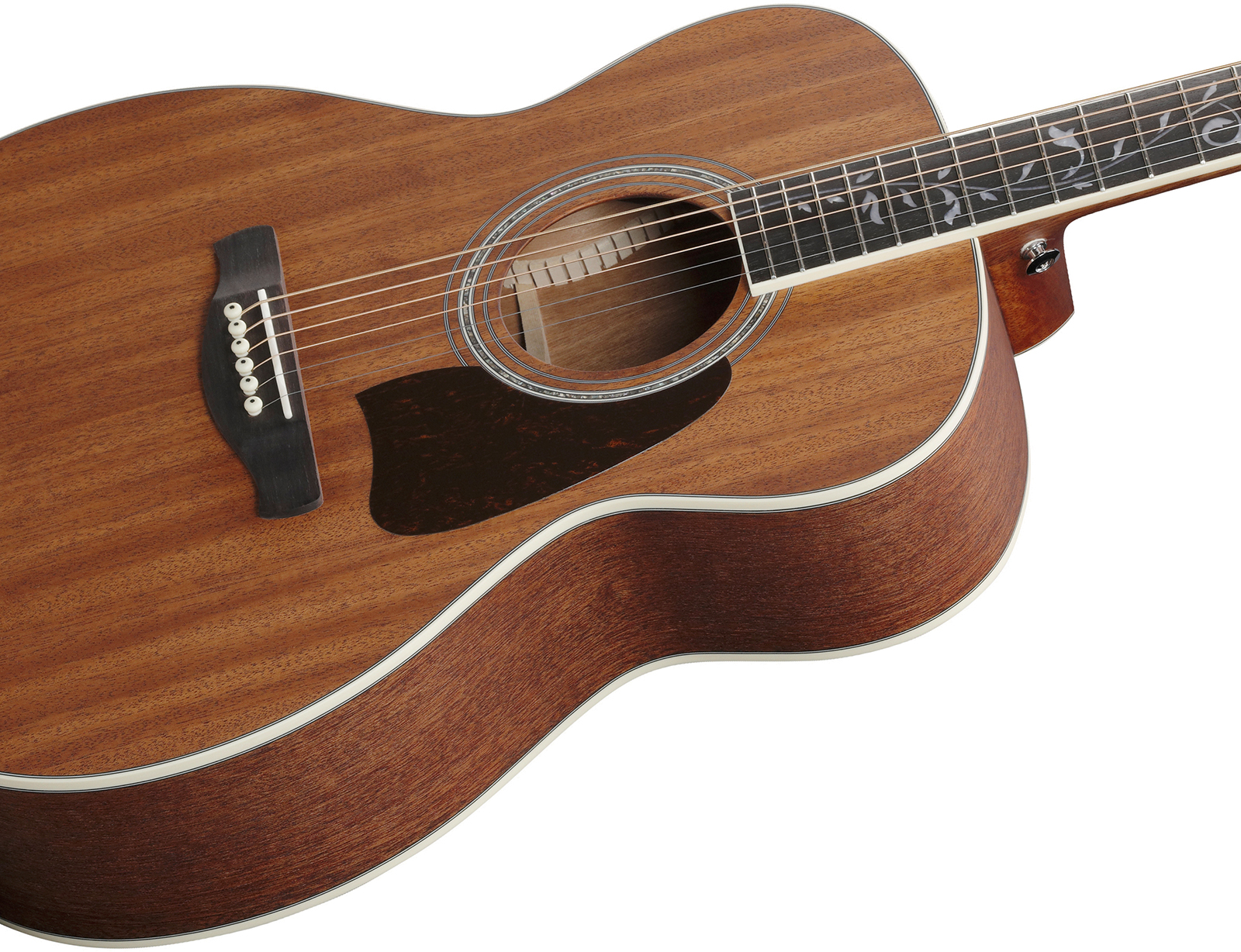 Ibanez Ac390mhe Opn Artwood Concert Tout Acajou Rw - Open Pore Natural - Guitarra folk - Variation 3