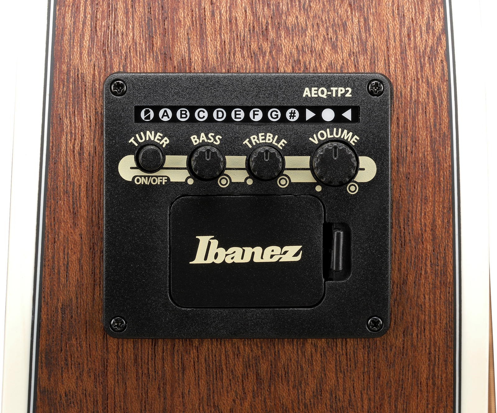 Ibanez Ac390mhe Opn Artwood Concert Tout Acajou Rw - Open Pore Natural - Guitarra folk - Variation 6