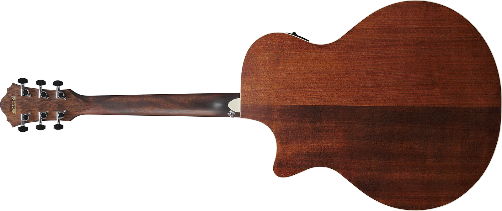 Ibanez Ae140 Opn Concert Thinline Cw Tout  Okoume Lau - Open Pore Natural - Guitarra folk - Variation 1