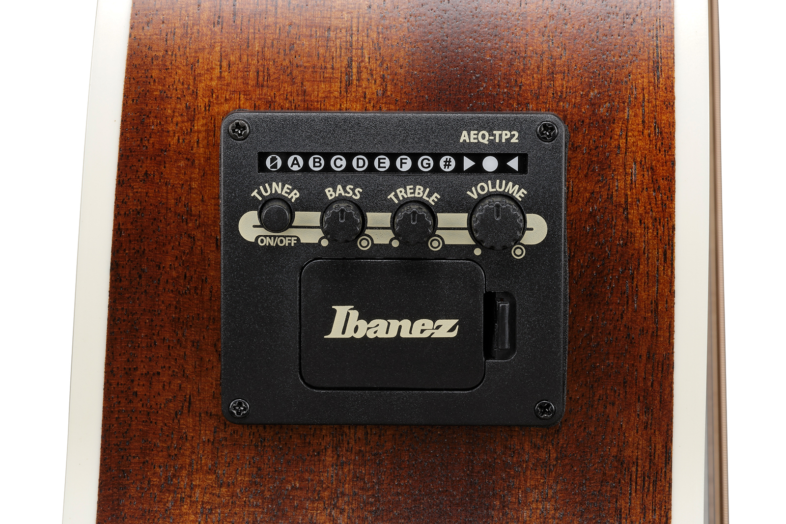 Ibanez Ae140 Opn Concert Thinline Cw Tout  Okoume Lau - Open Pore Natural - Guitarra folk - Variation 4