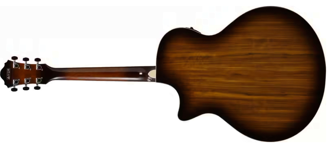 Ibanez Ae160 Vms Concert Thinline Cw Epicea Ovangkol  Ova - Vintage Mahogany Sunburst High Gloss - Guitarra folk - Variation 1