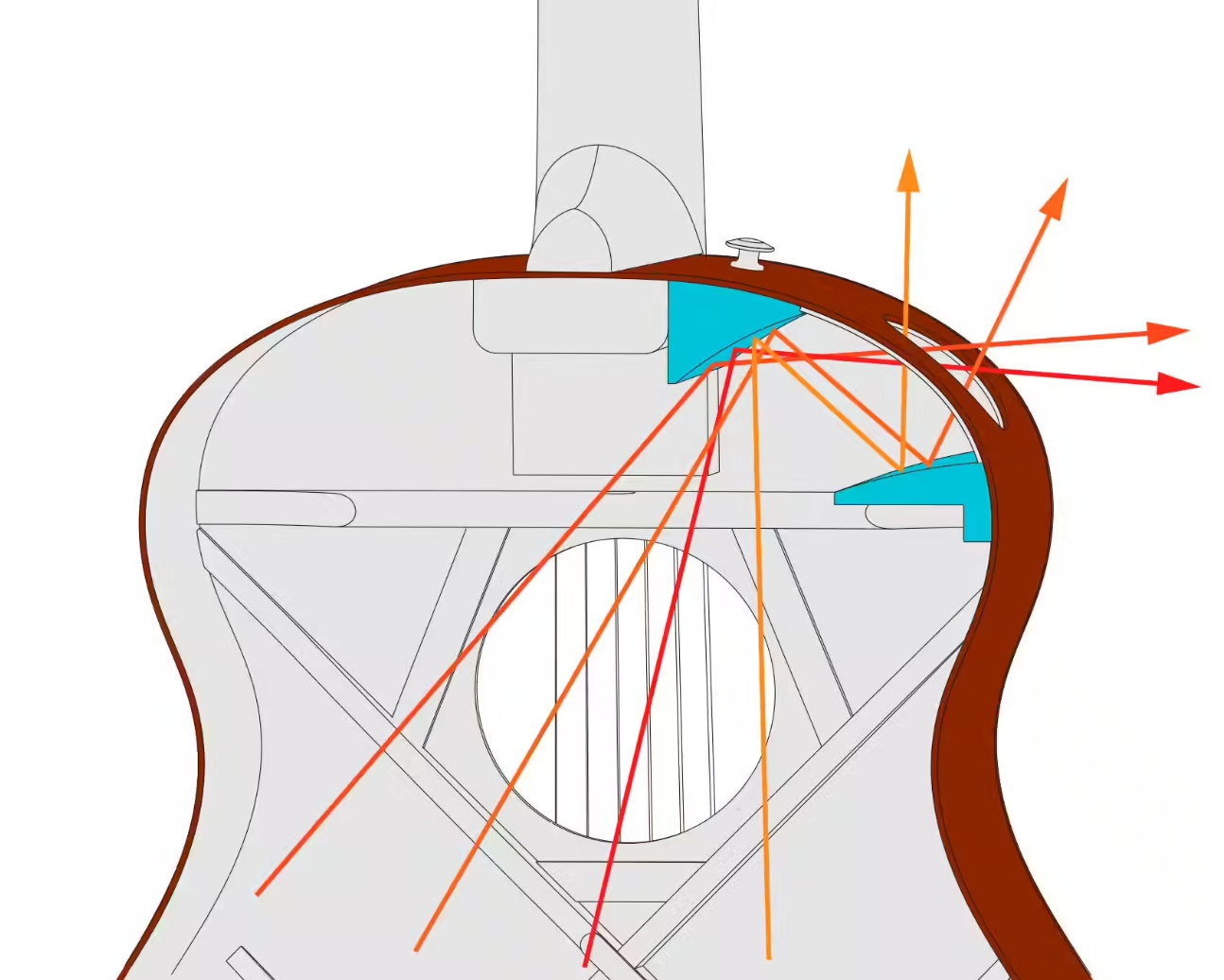 Ibanez Ae160 Vms Concert Thinline Cw Epicea Ovangkol  Ova - Vintage Mahogany Sunburst High Gloss - Guitarra folk - Variation 6