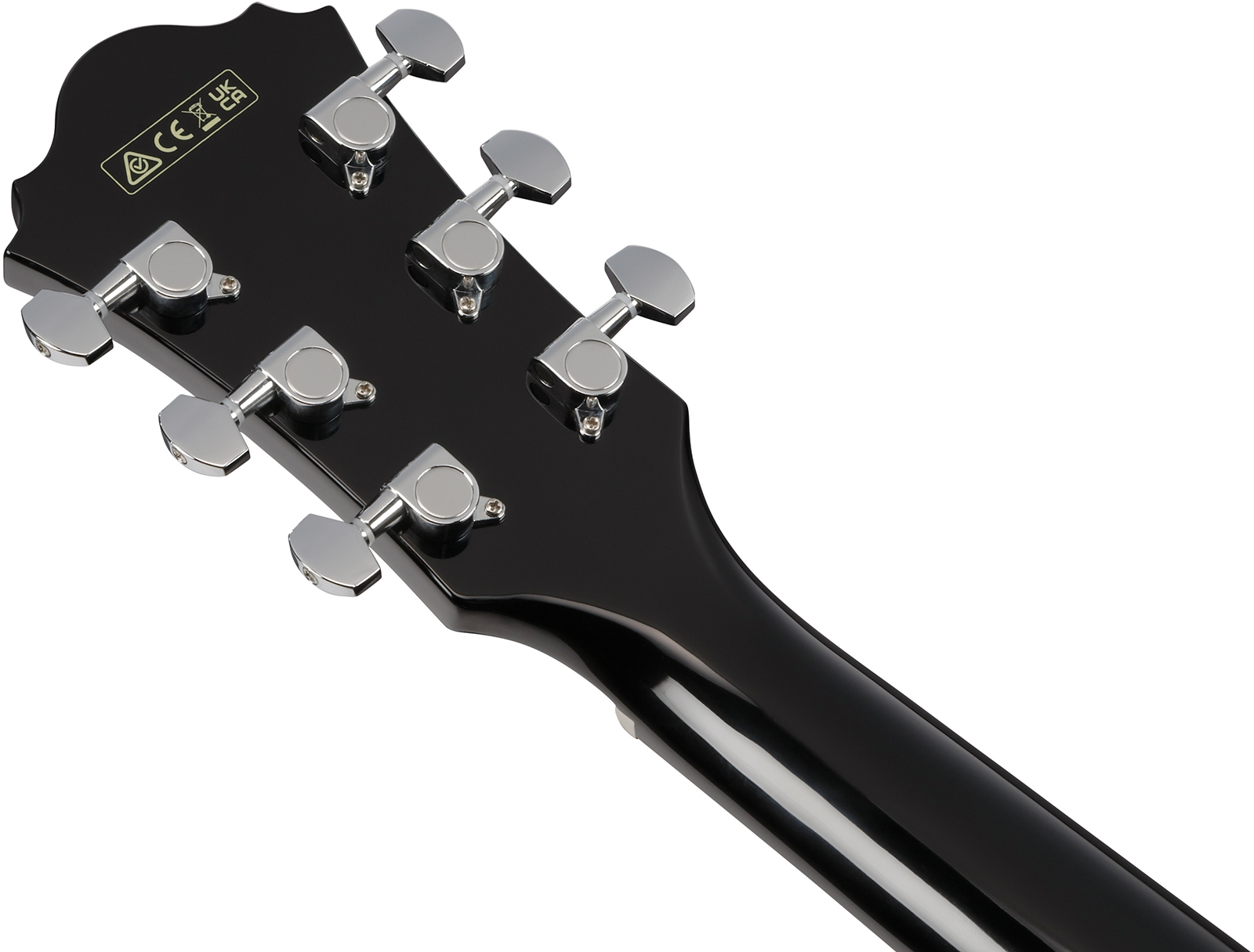 Ibanez Ae170 Tbk Concert Thinline Cw Epicea Erable Ova - Transparent Black - Guitarra folk - Variation 6