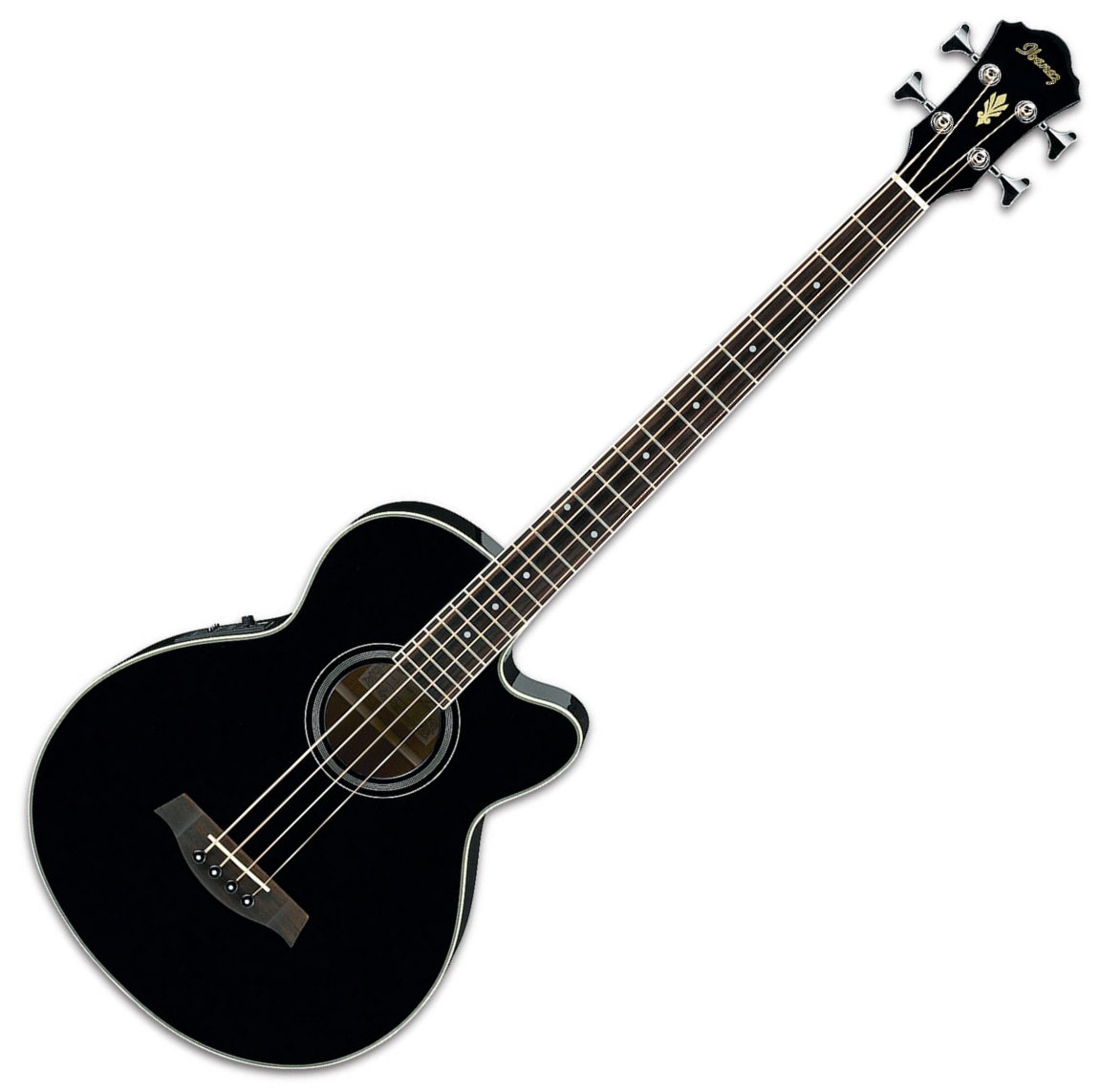 Ibanez AEB8E BK - black negro