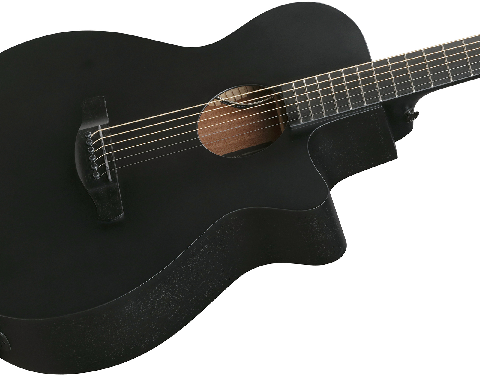 Ibanez Aeg621 Bot Epicea Sapele Eb - Black Out - Guitarra folk - Variation 3
