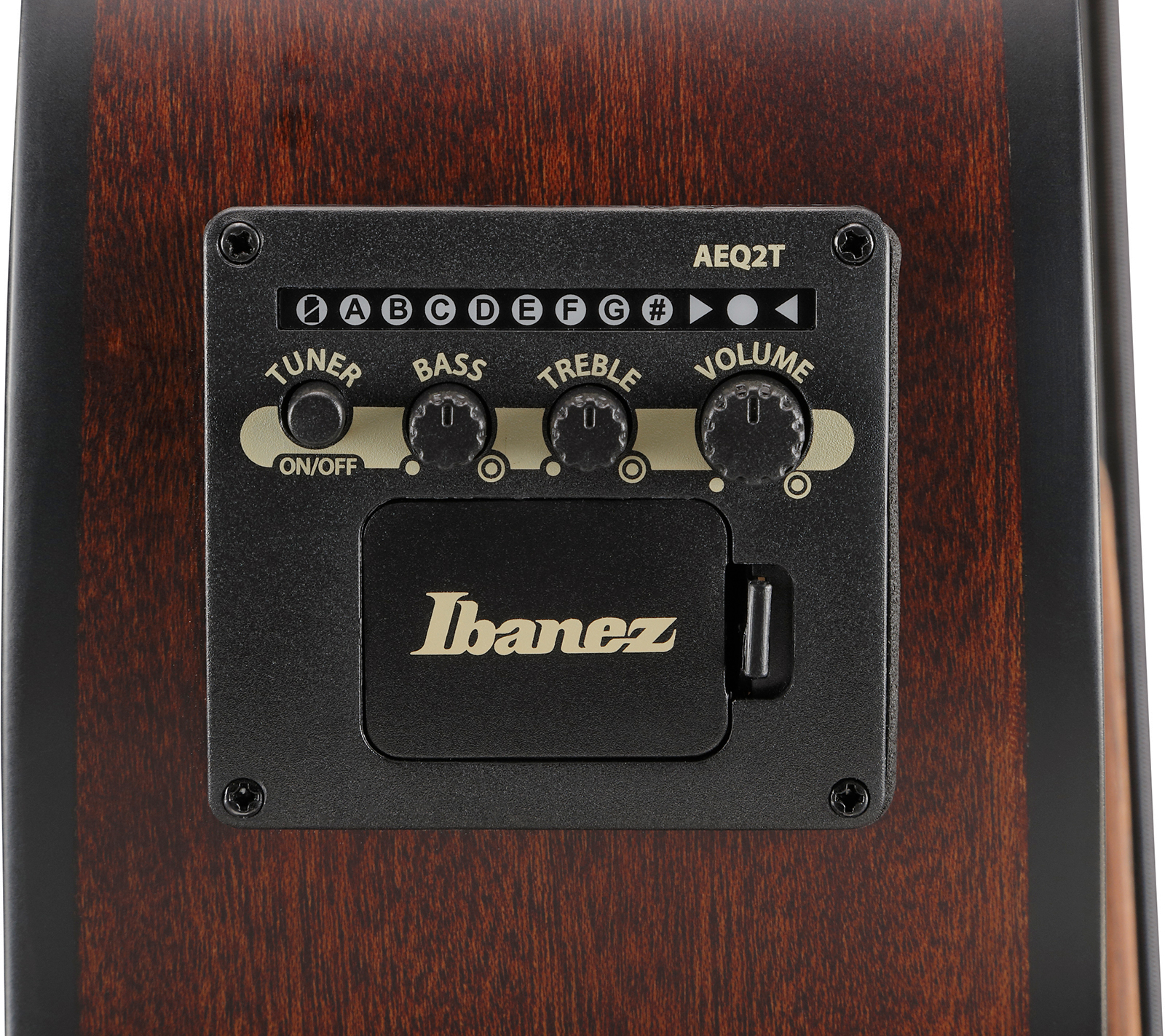 Ibanez Aegb30e Ntg Cw Epicea Sapele Rw - Natural - Bajo acústico - Variation 9