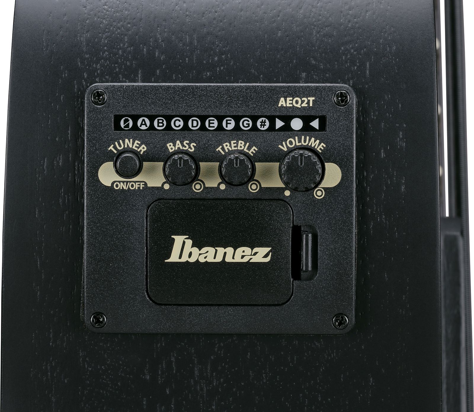 Ibanez Aegb420 Bot Cw Shsc Epicea Sapele Rw - Black Out - Bajo acústico - Variation 4