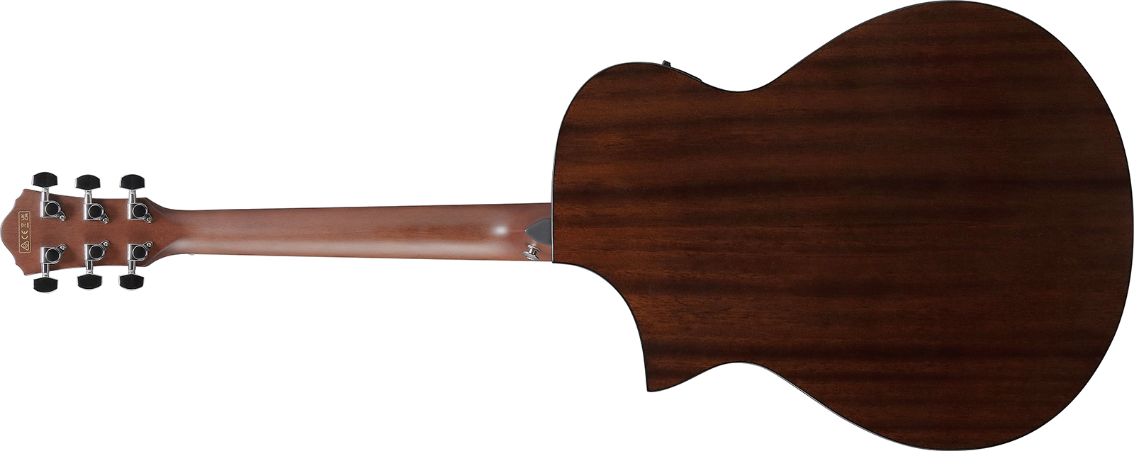 Ibanez Aewc16qa Teh Grand Concert Cw Tilleul Sapele Rw - Transparent Emerald Burst - Guitarra folk - Variation 1