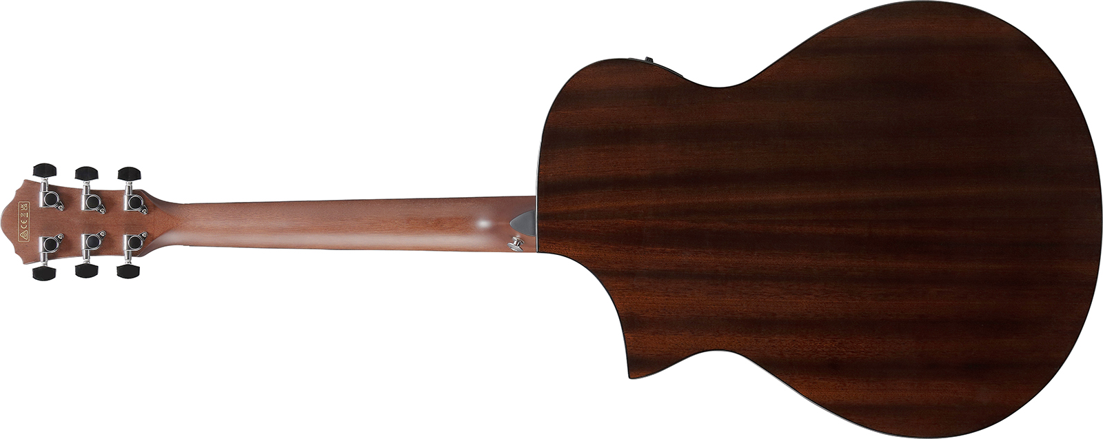 Ibanez Aewc16qa Tlh Grand Concert Cw Tilleul Sapele Rw - Transparent Blue Sunburst - Guitarra folk - Variation 1