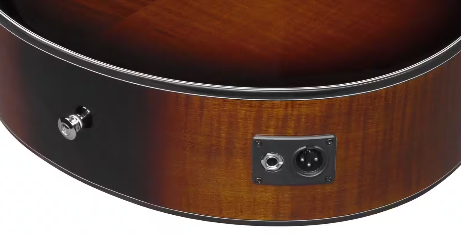 Ibanez Aewc400 Ams Grand Concert Cw Tout Erable Lau - Amber Sunburst - Guitarra folk - Variation 4