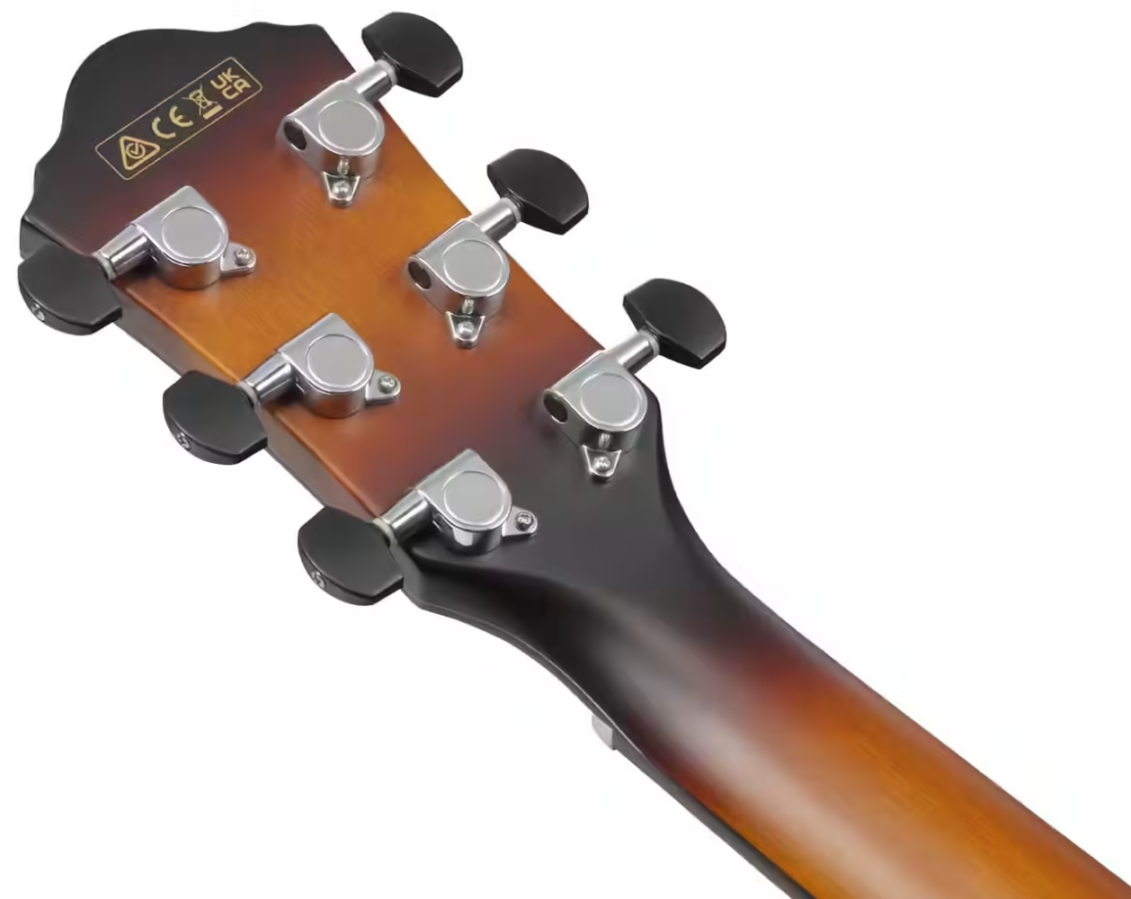 Ibanez Aewc400 Ams Grand Concert Cw Tout Erable Lau - Amber Sunburst - Guitarra folk - Variation 5