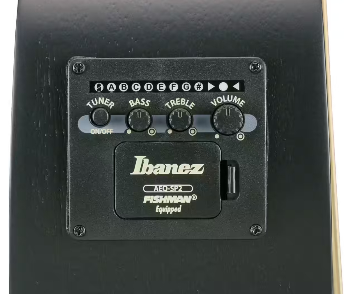 Ibanez Aewc621 Bot Grand Concert Cw Tilleul Sapele Eb - Black Out - Guitarra folk - Variation 3