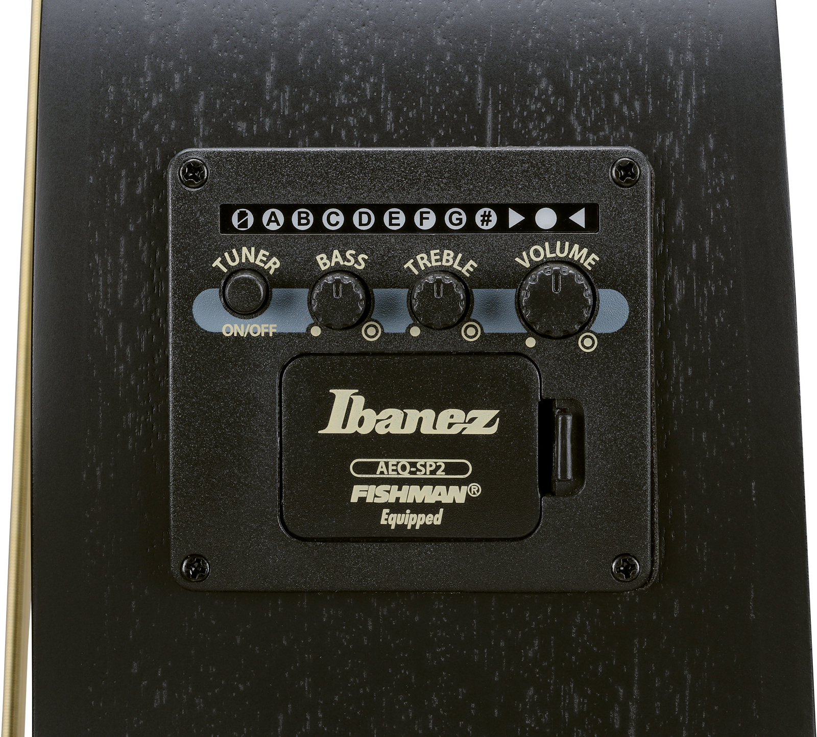 Ibanez Aewc621l Bot Grand Concert Cw Gaucher Tilleul Sapele Eb - Black Out - Guitarra folk - Variation 4