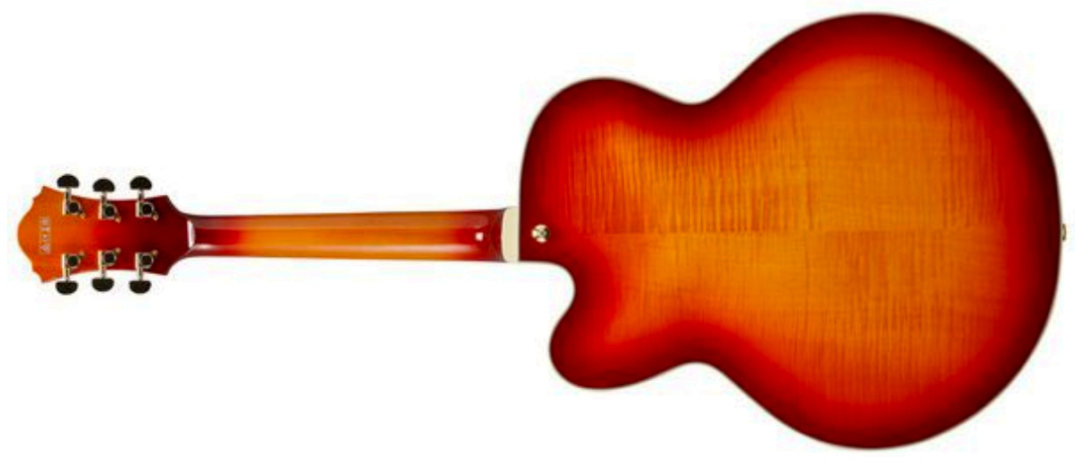 Ibanez Af115 Awb Artstar 2h Ht Eb - Aged Whiskey Burst - Guitarra eléctrica semi caja - Variation 1