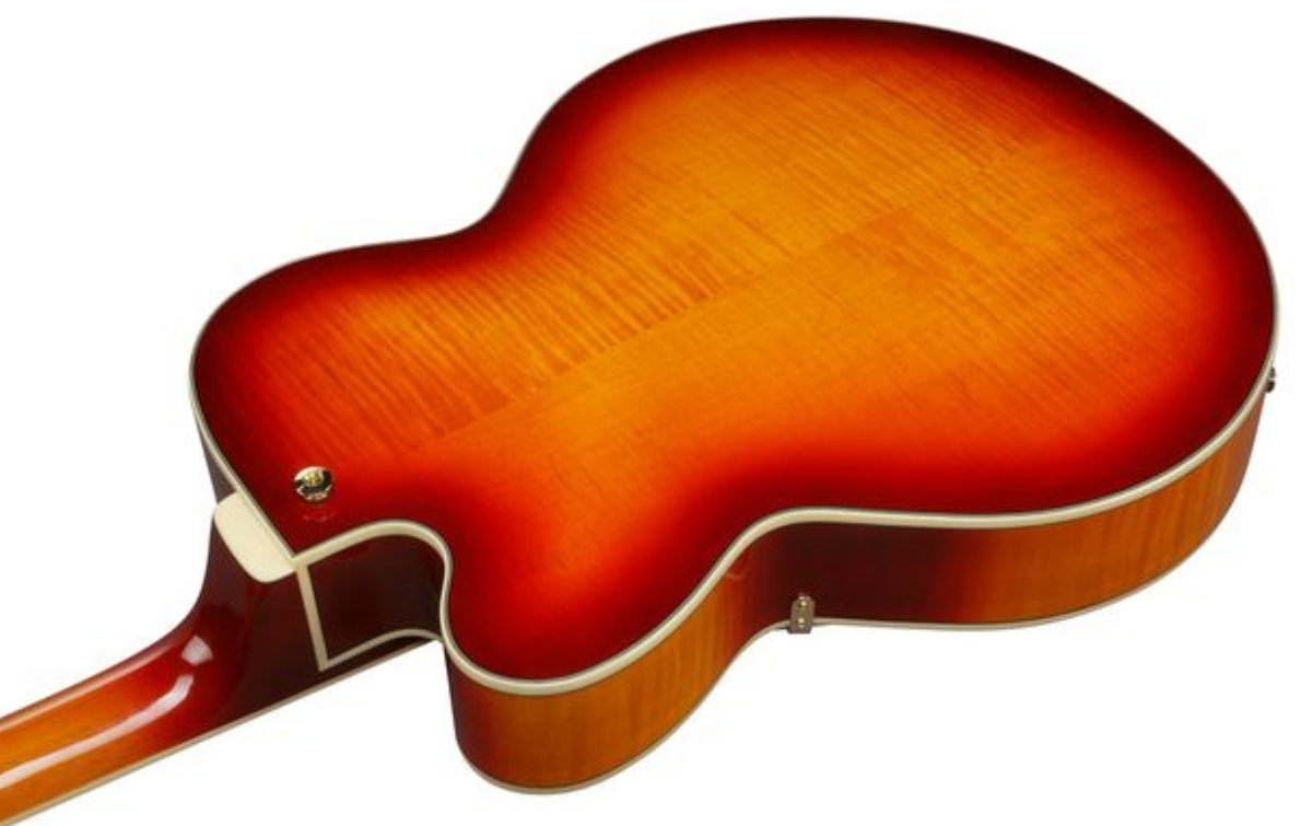 Ibanez Af115 Awb Artstar 2h Ht Eb - Aged Whiskey Burst - Guitarra eléctrica semi caja - Variation 3