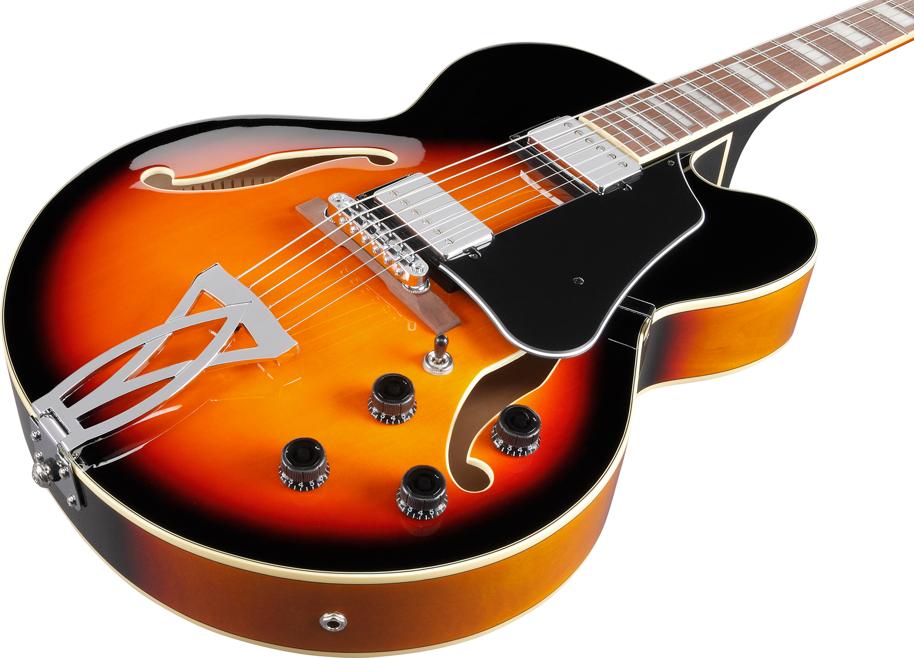 Ibanez Af75 Bs Artcore 2h Ht Lau - Brown Sunburst - Guitarra elécrica Jazz cuerpo acústico - Variation 2