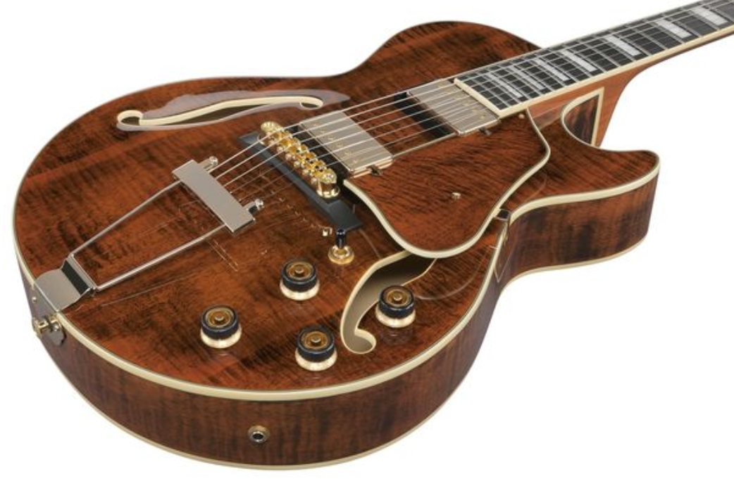 Ibanez Ag95mg Da Artcore Expressionist 2h Ht Eb - Dark Amber - Guitarra eléctrica con forma de str. - Variation 2