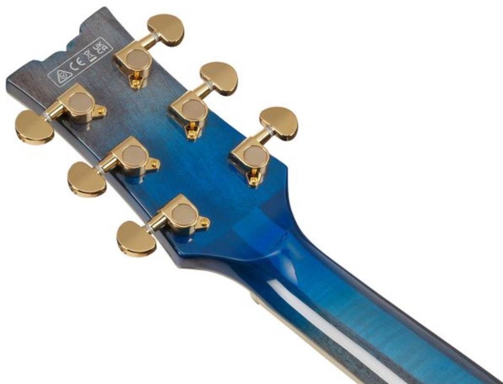 Ibanez Am93qa Jbb Artcore Expressionist 2h Ht Eb - Jet Blue Burst - Guitarra eléctrica semi caja - Variation 4