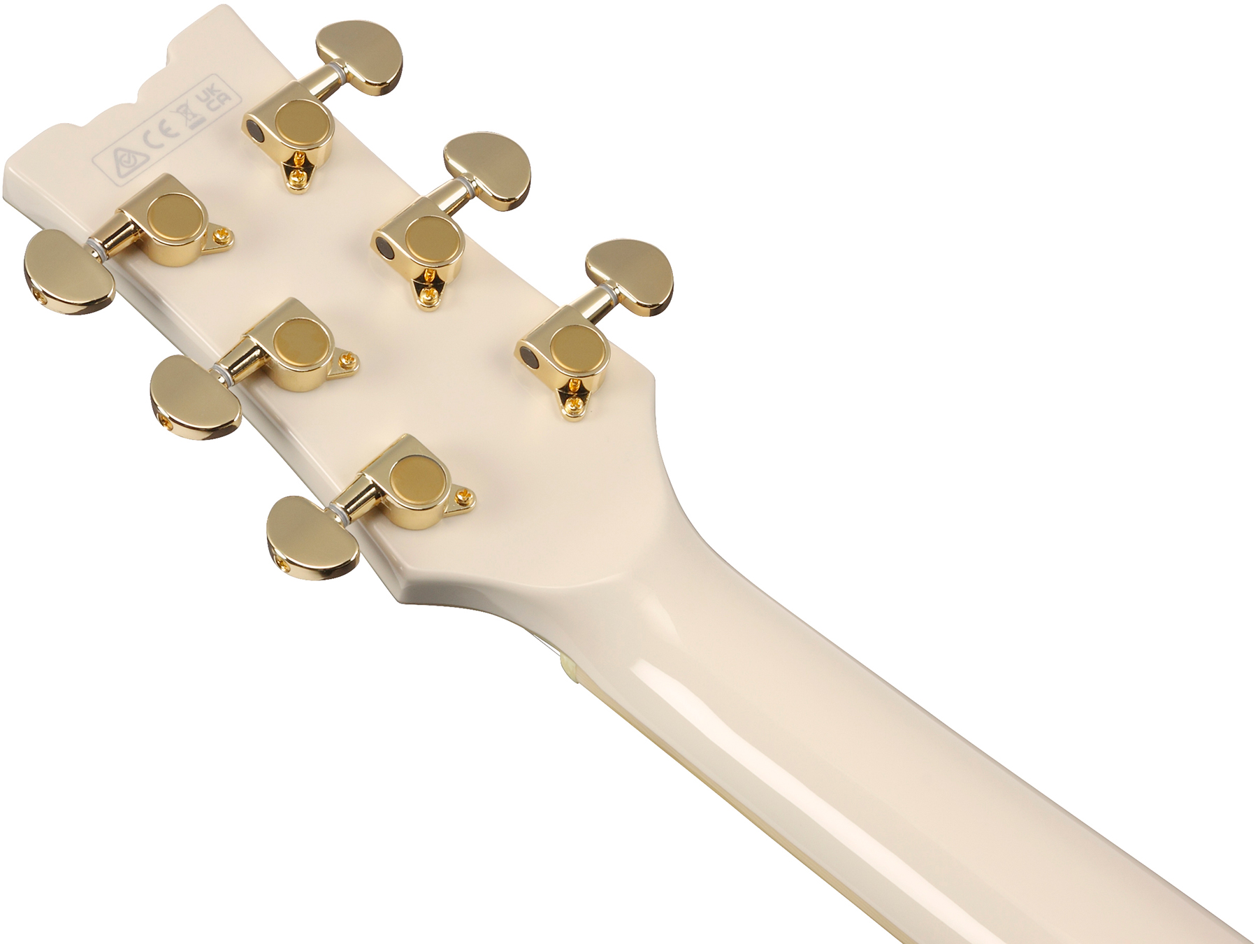 Ibanez Amh90 Iv Artcore Expressionist 2h Ht Eb - Ivory - Guitarra elécrica Jazz cuerpo acústico - Variation 4