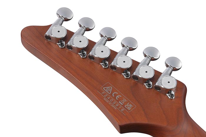 Ibanez Andy Timmons Atz300 Bk Jap Signature 3h Dimarzio Trem Rw - Black - Guitarra eléctrica de autor - Variation 7