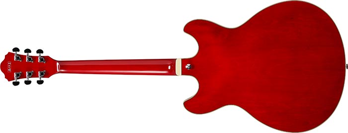 Ibanez As73 Tcd Artcore Hh Ht Noy - Transparent Cherry Red - Guitarra eléctrica semi caja - Variation 1