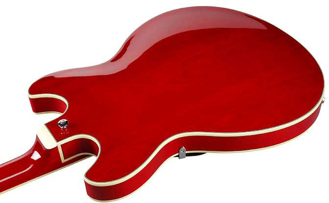 Ibanez As73 Tcd Artcore Hh Ht Noy - Transparent Cherry Red - Guitarra eléctrica semi caja - Variation 3