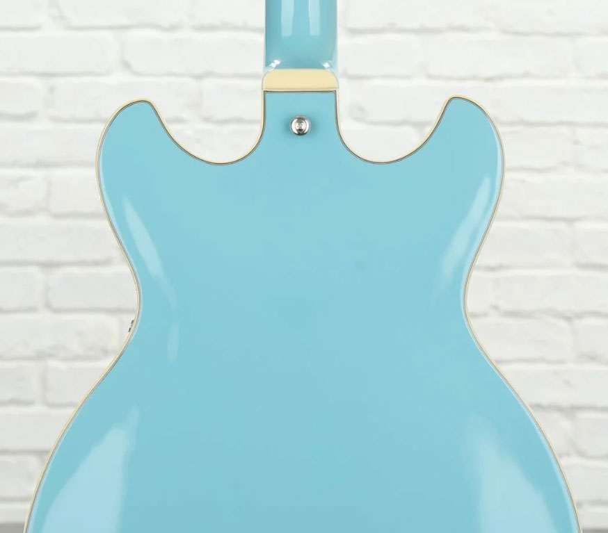 Ibanez As7312 Mtb Artcore 12-cordes Hh Ht Lau - Mint Blue - Guitarra eléctrica semi caja - Variation 3